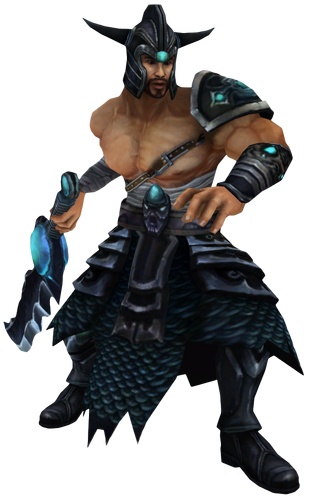 Tryndamere render from League of Legends