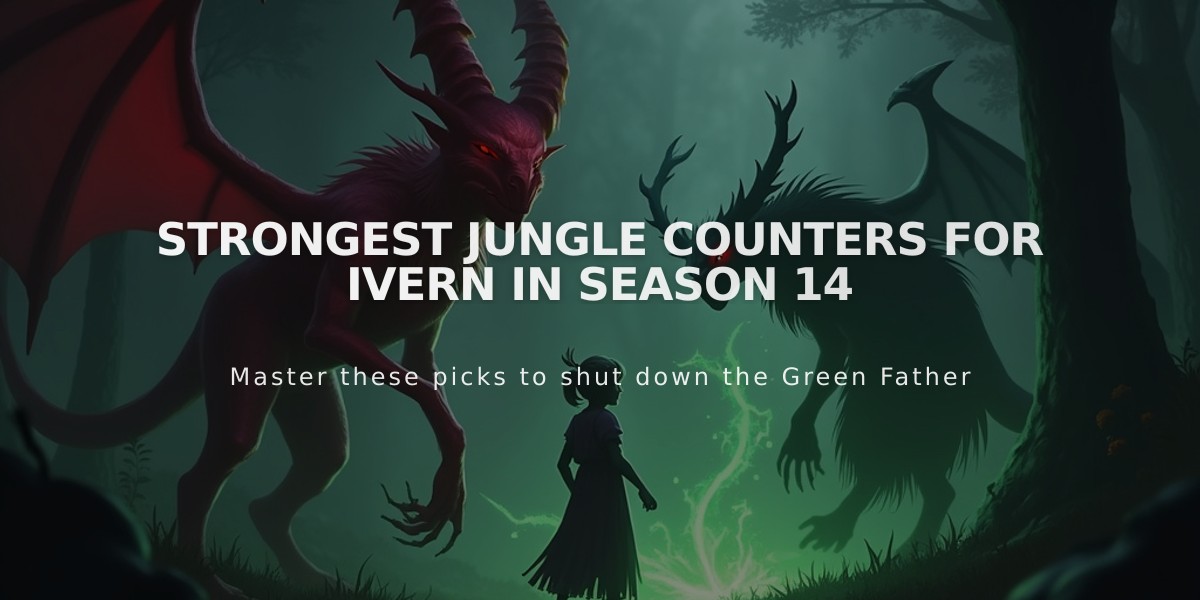 Strongest Jungle Counters for Ivern in Season 14