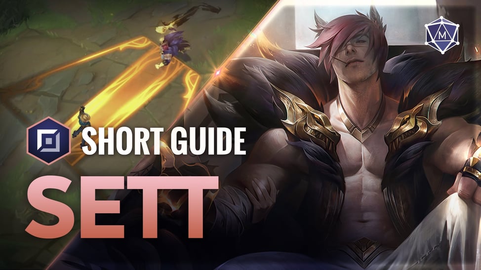 Sett, a muscular fighter in LoL