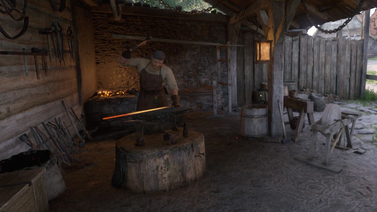 Medieval blacksmith