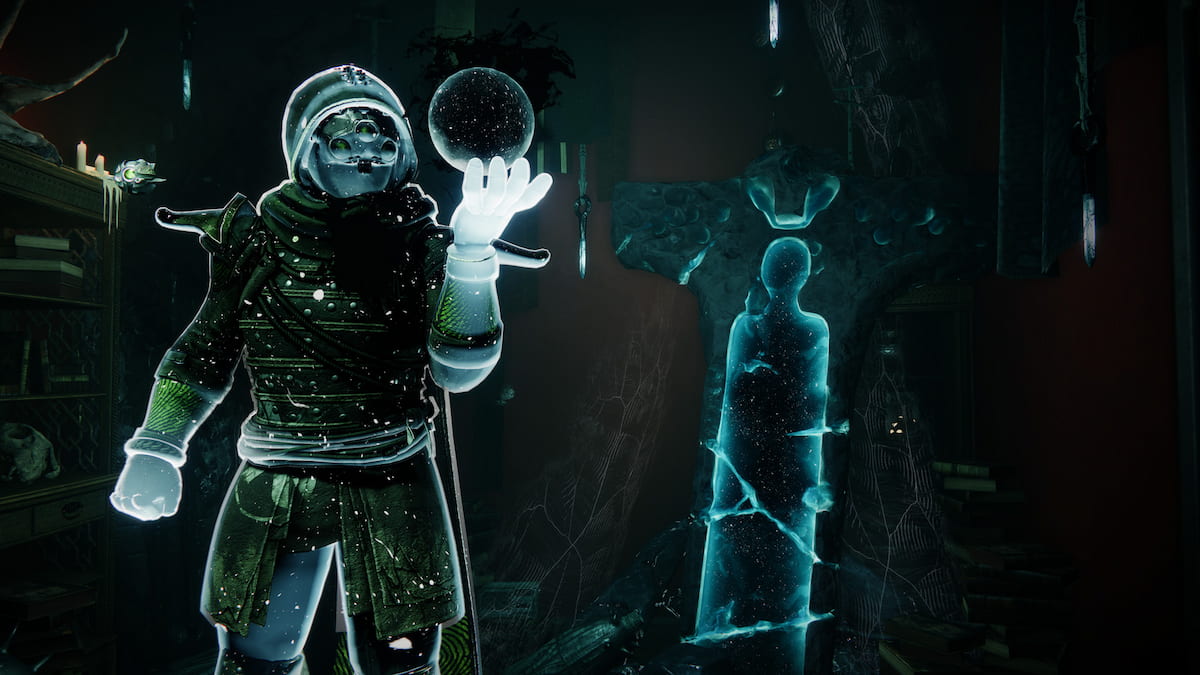 Eris Morn holding dark orb Destiny-2