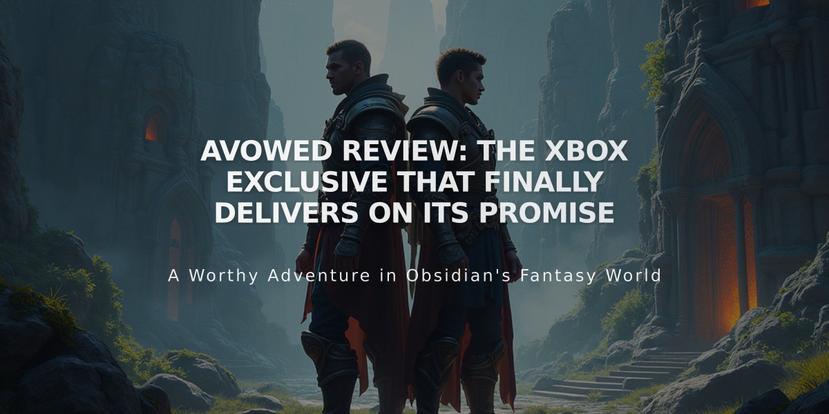 Avowed Review: The Xbox Exclusive That Finally Delivers on Its Promise