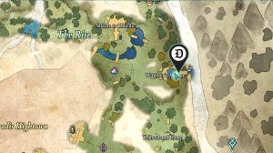 Dawnshore map from Avowed game