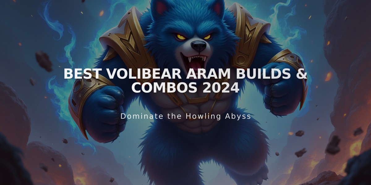 Best Volibear ARAM Builds & Combos 2024