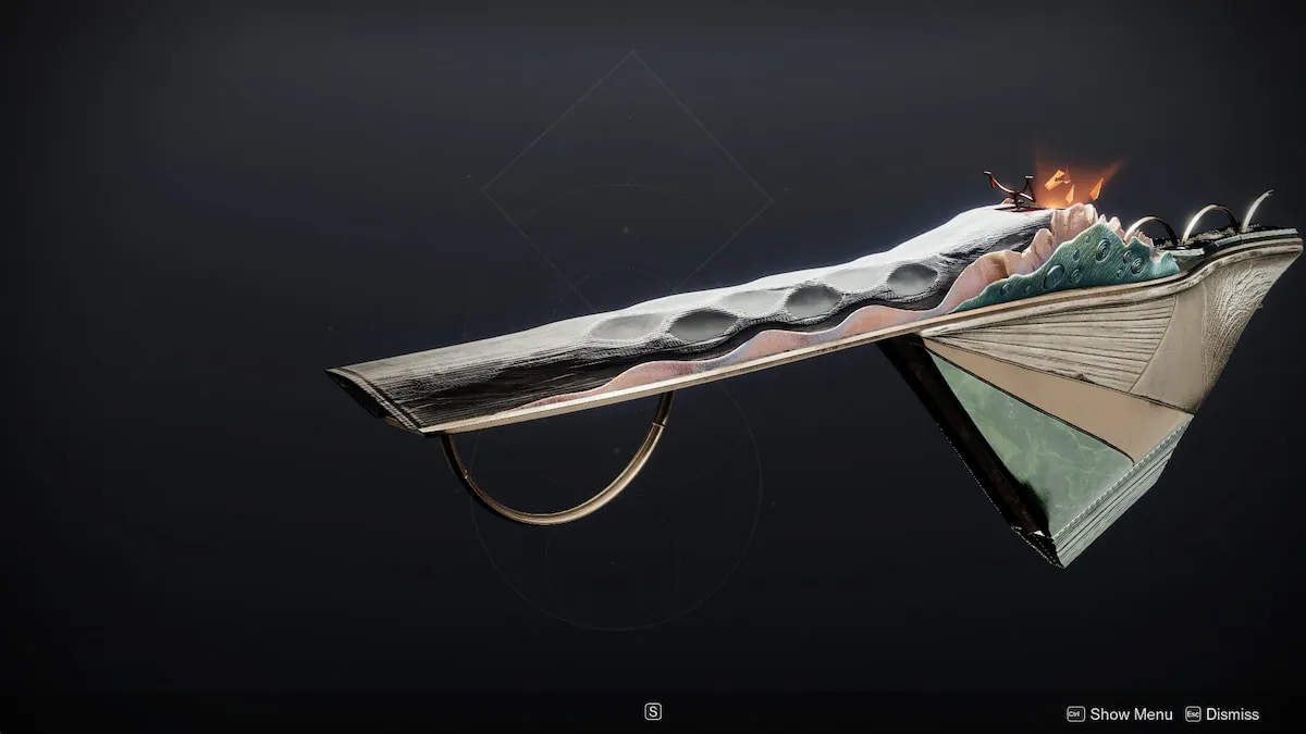 Exotic sword Finality's Auger in Destiny 2