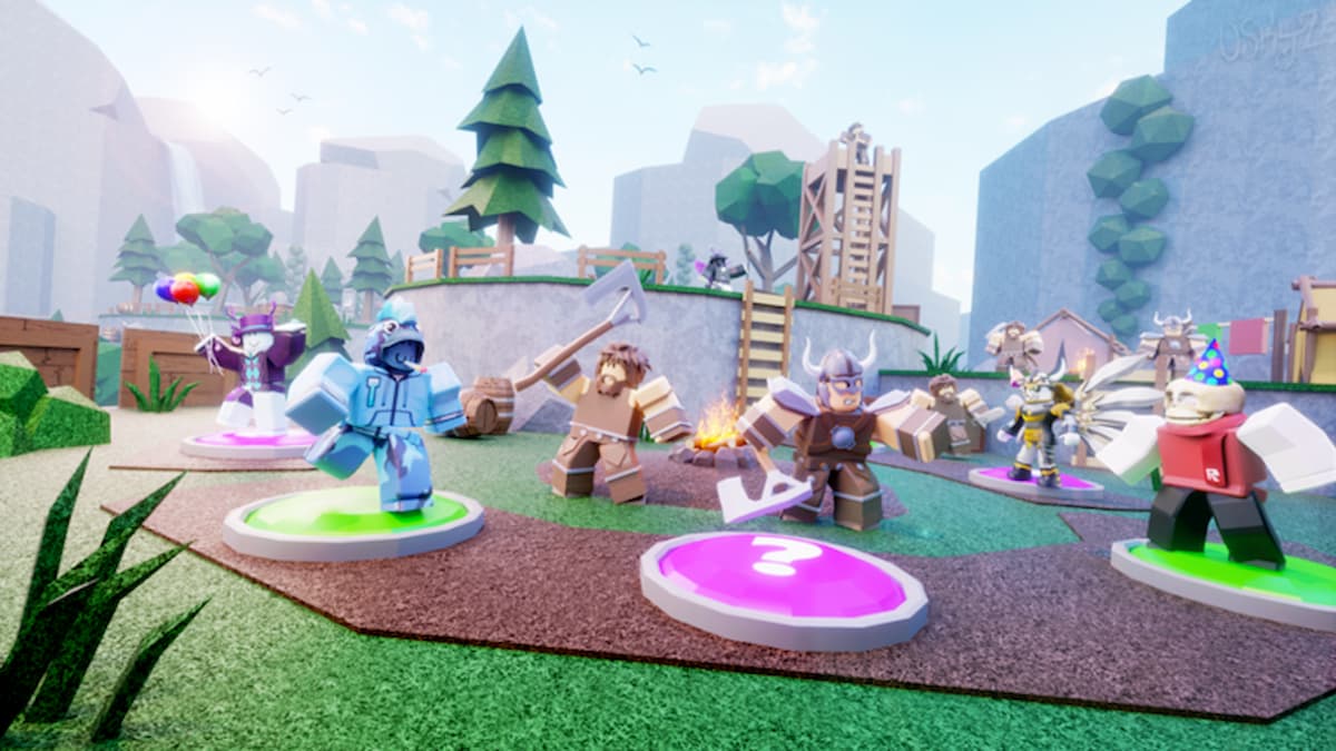 Roblox Epic Minigames gameplay scene