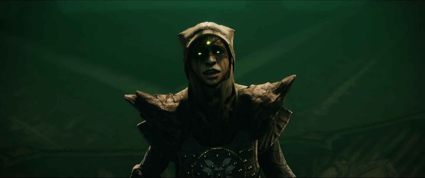 Eris Morn with three Hive eyes