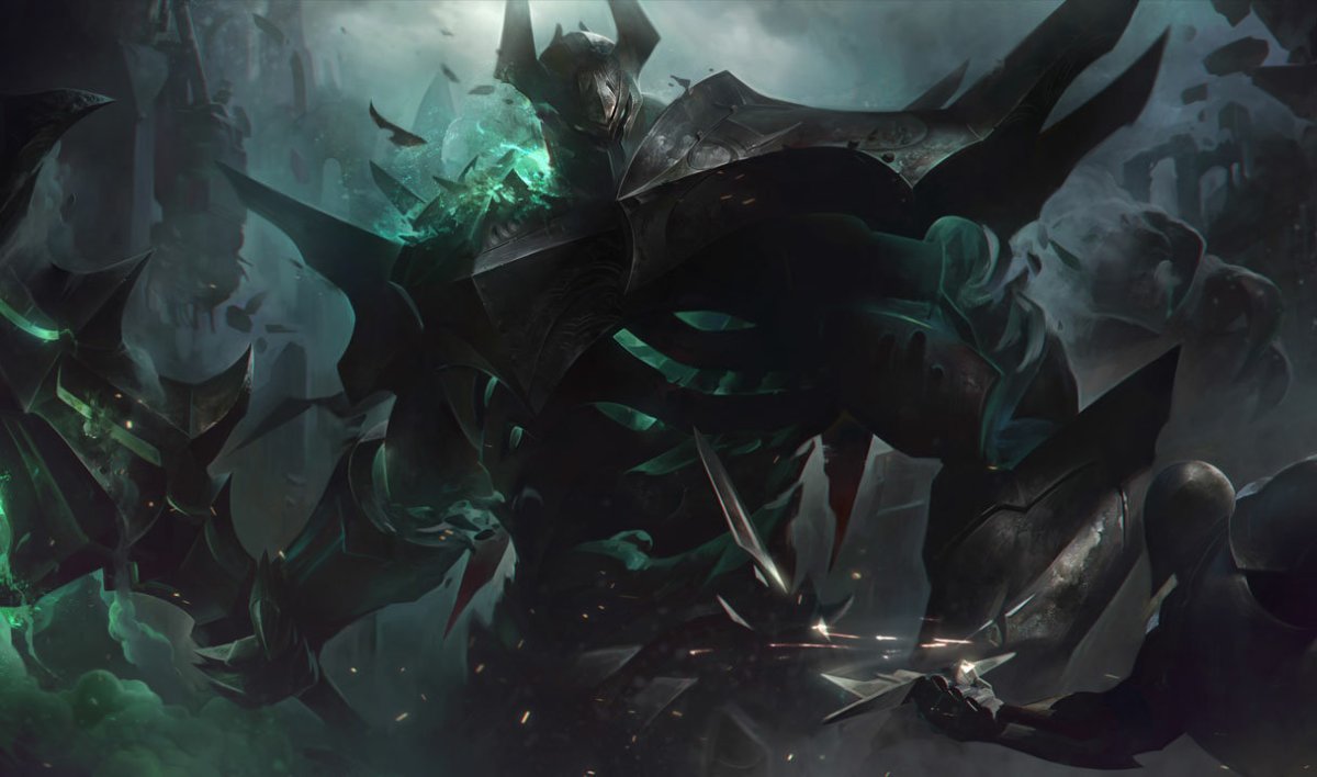 Mordekaiser in metal armor