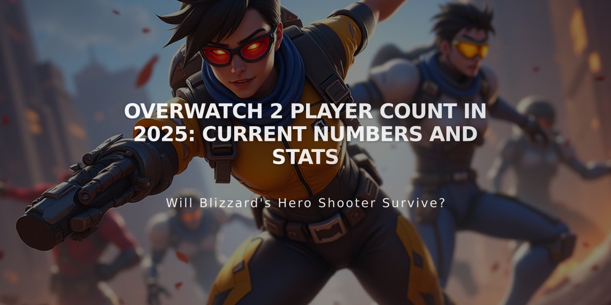 Overwatch 2 Player Count in 2025: Current Numbers and Stats