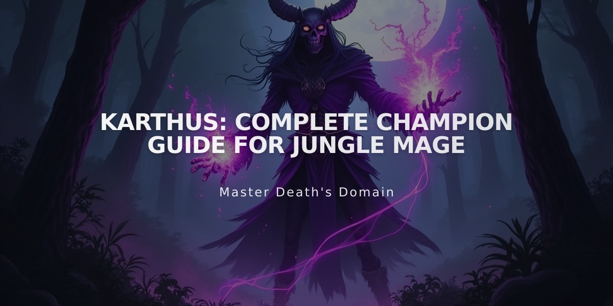 Karthus: Complete Champion Guide for Jungle Mage