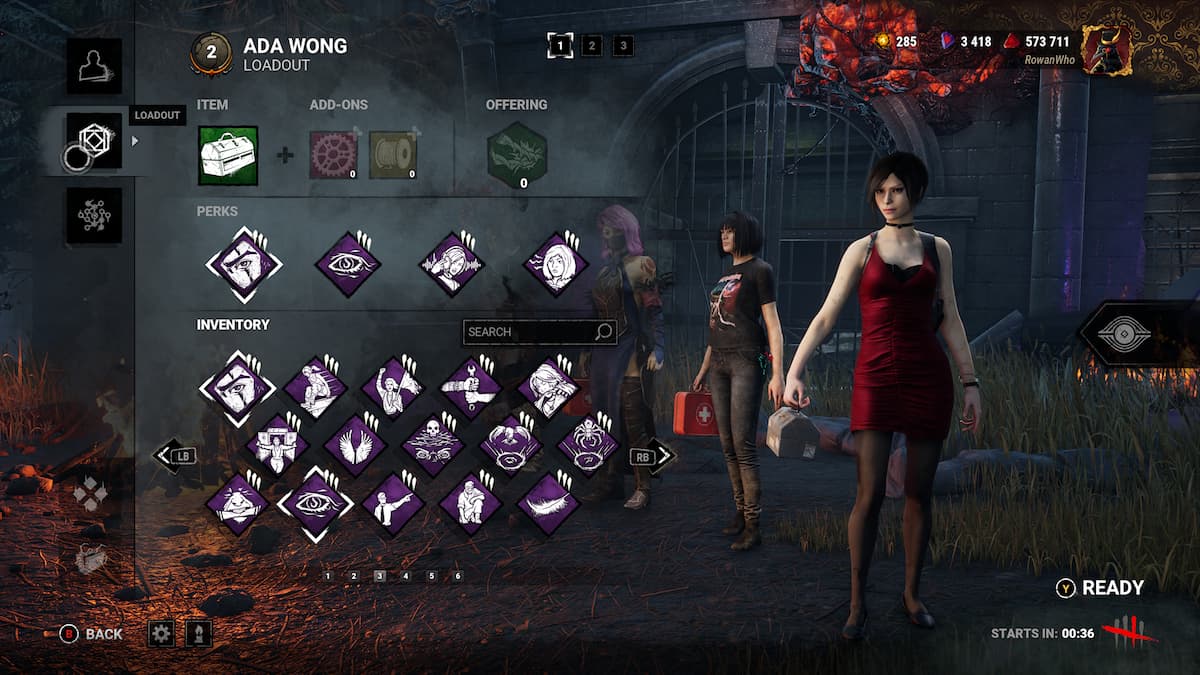 Dead by Daylight main menu