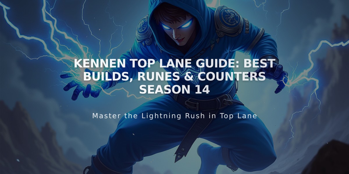 Kennen Top Lane Guide: Best Builds, Runes & Counters Season 14