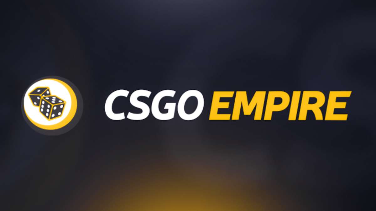 CSGO Empire logo, dark banner