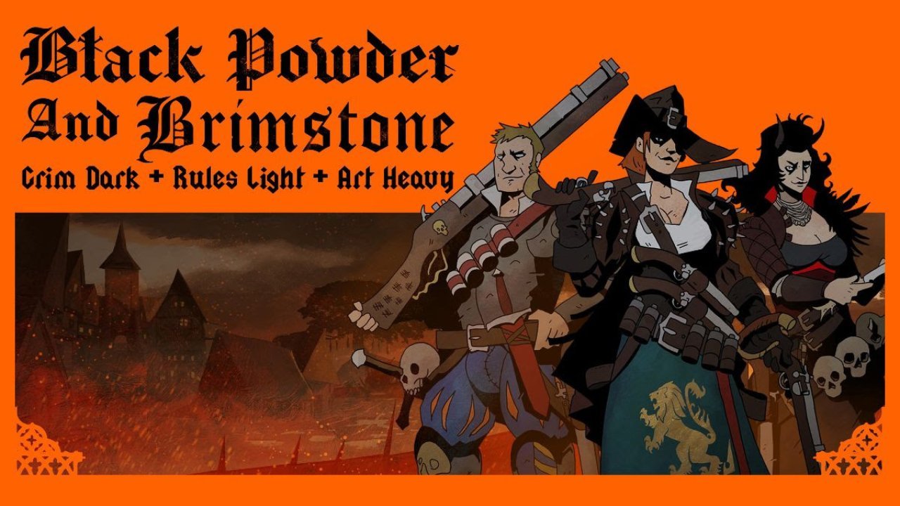 Black Powder and Brimstone character lineup