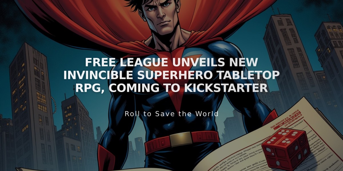 Free League Unveils New Invincible Superhero Tabletop RPG, Coming to Kickstarter