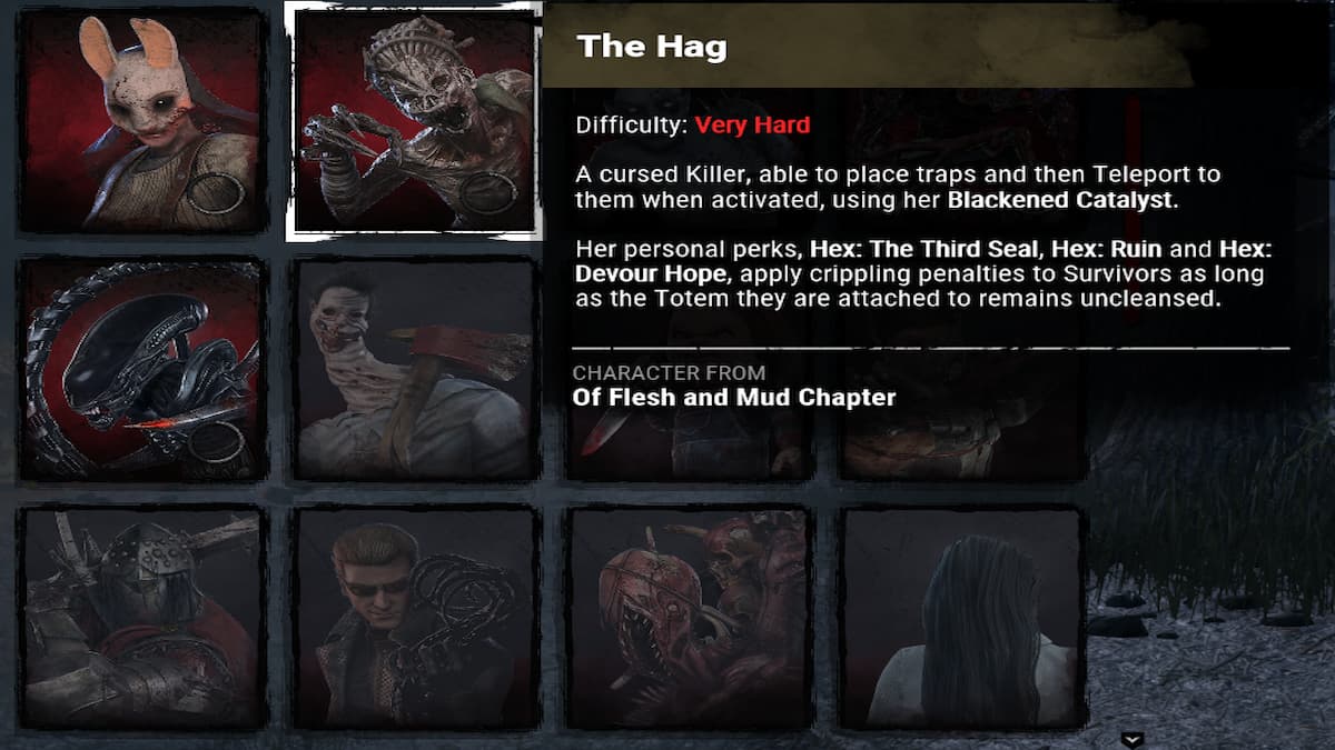 The Hag from Dead by Daylight